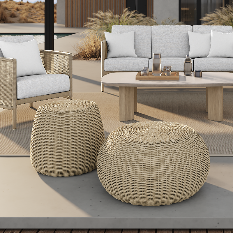 Outdoor Poufs