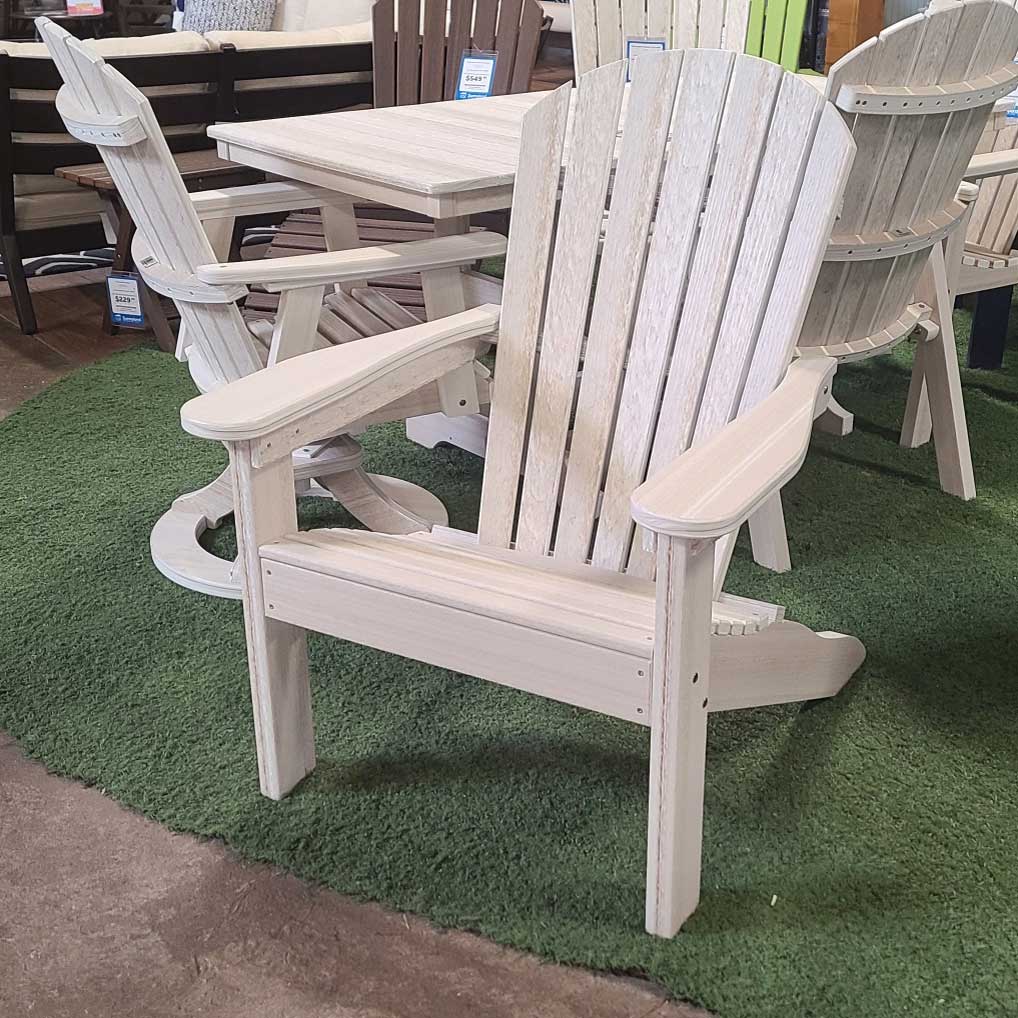 Seaside Casual Adirondack Chair Cushion - Canvas Outdoor Furniture -  Sunnyland Outdoor Patio Furniture Dallas Fort Worth TX