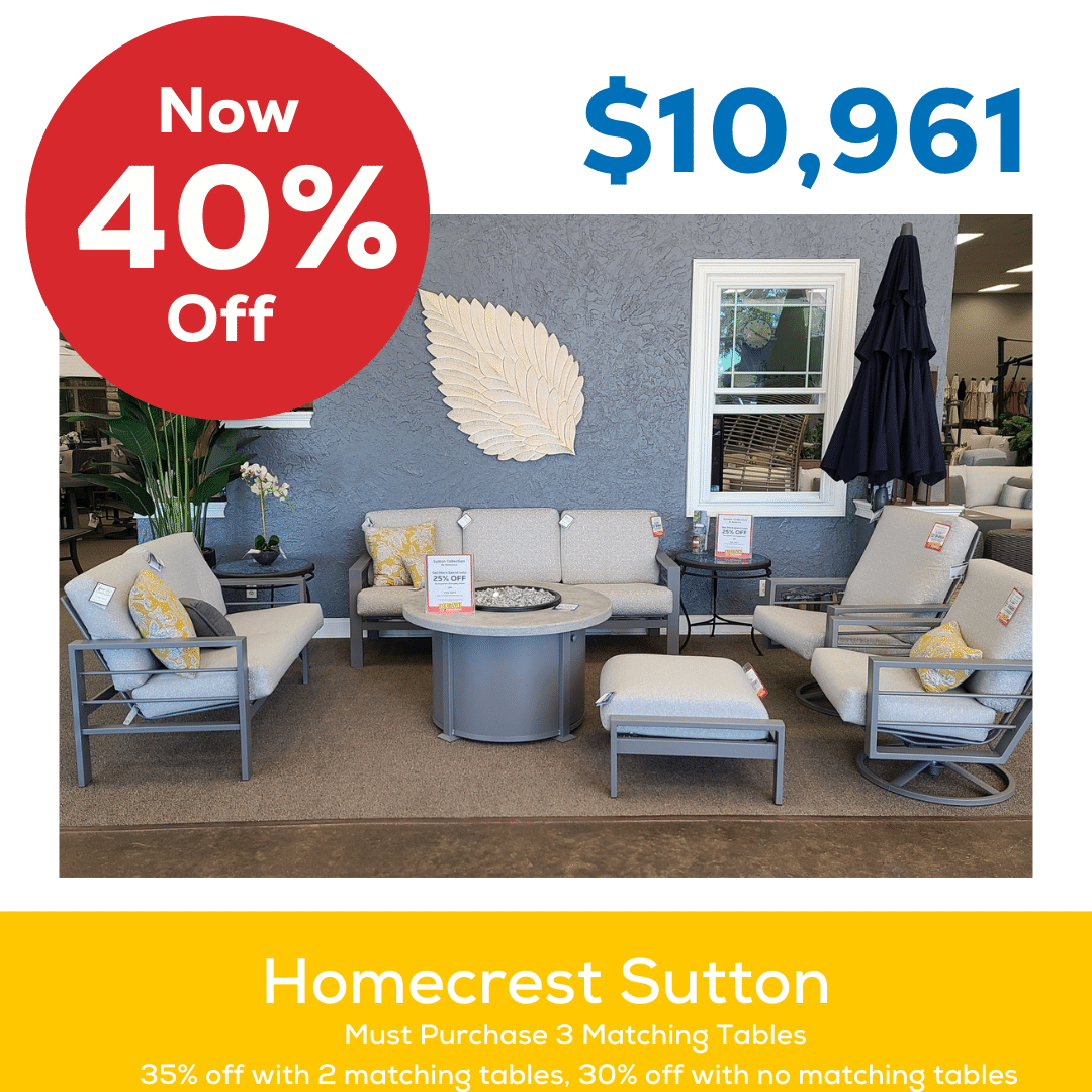 Homecrest Sutton now on sale