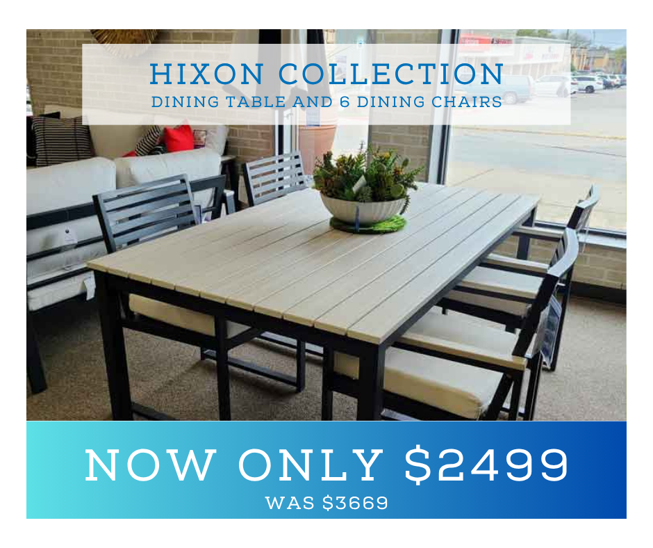 This Hixon Patio Dining Set is now on sale