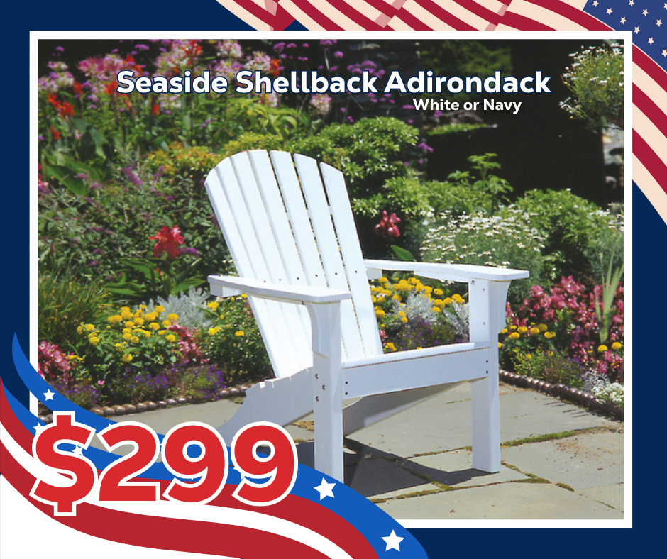 Seaside Shellback Adirondacks on Sale