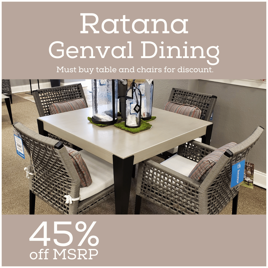 Ratana Genval dining now on sale