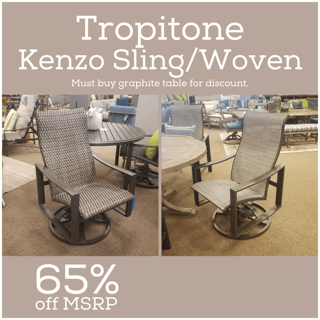 Tropitone Kenzo now on sale