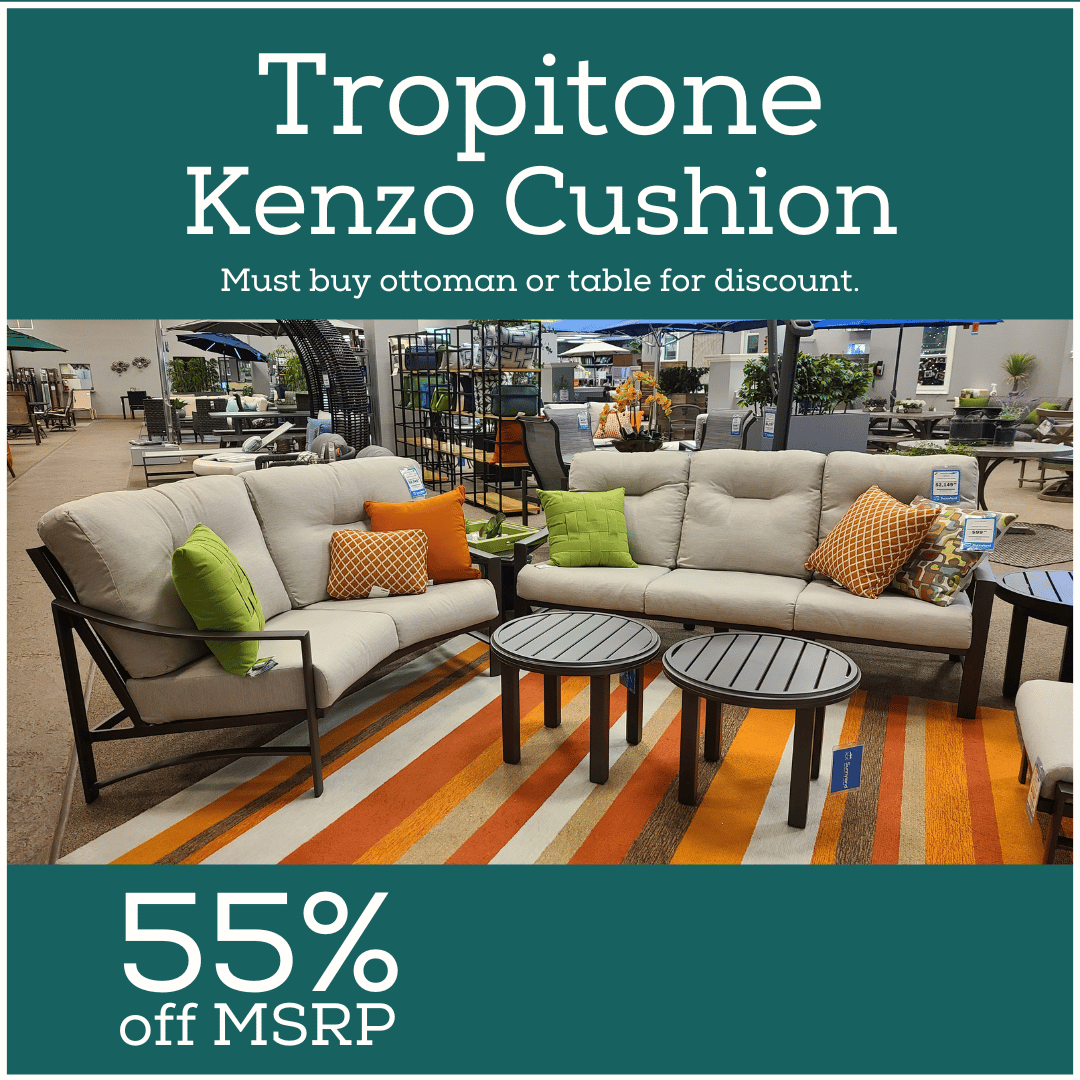Tropitone Kenzo cushion on sale