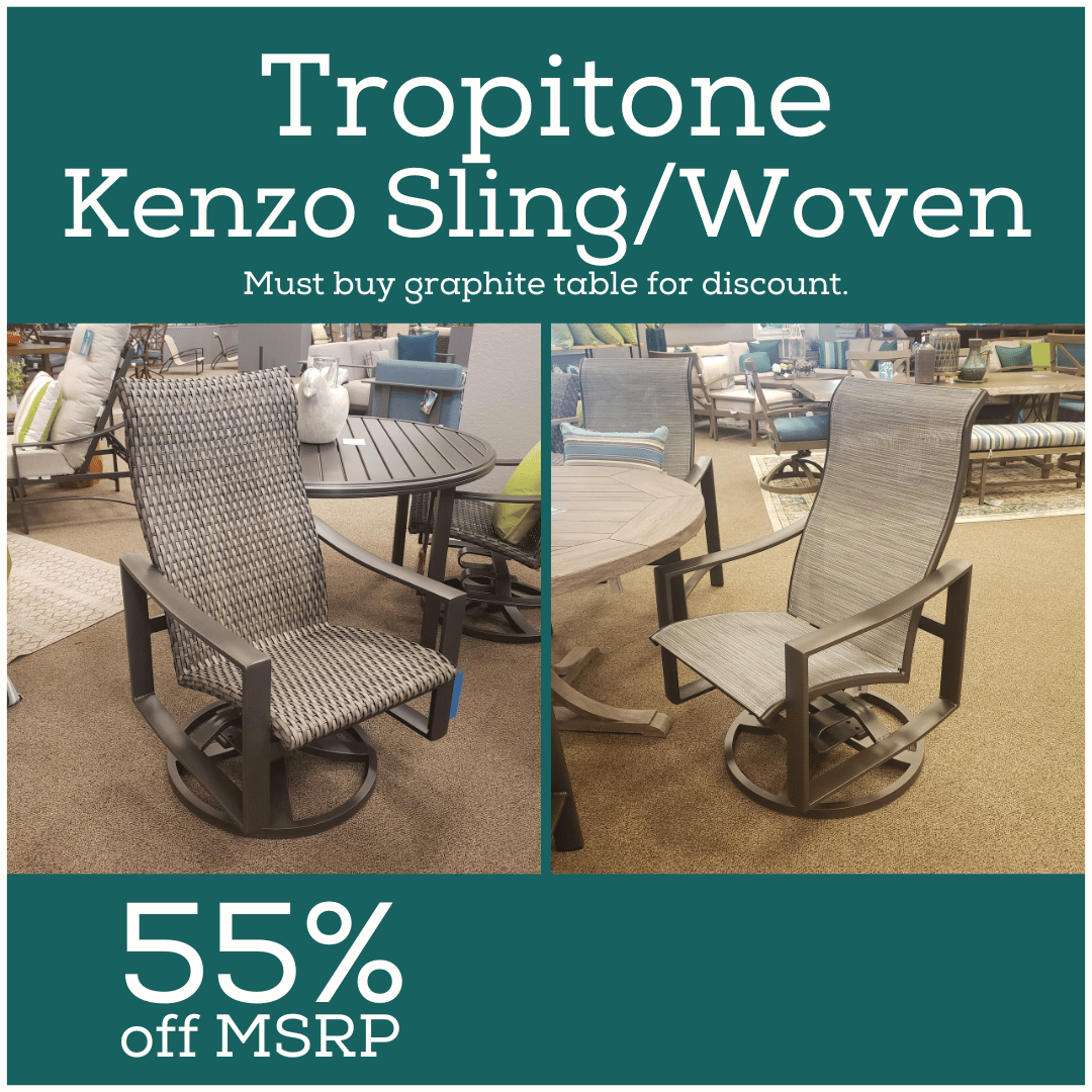 Tropitone Kenzo is on sale