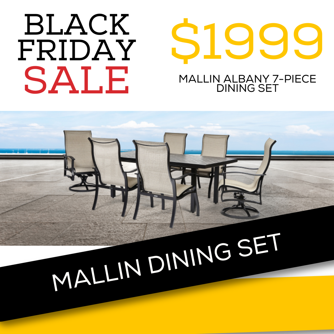 Mallin Albany Outdoor Dining Set on Sale for $1999