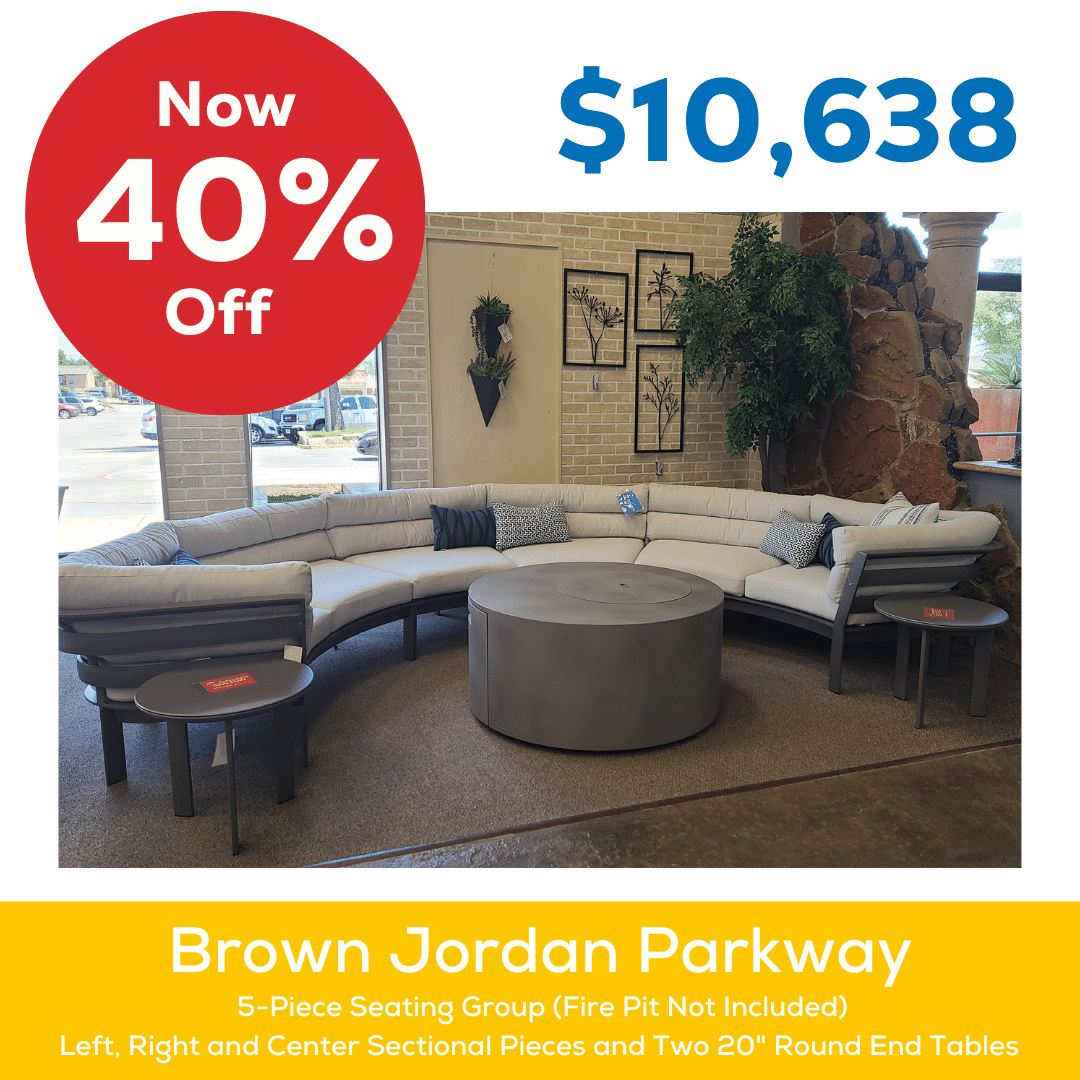 Brown Jordan Parkway Sectional Sale