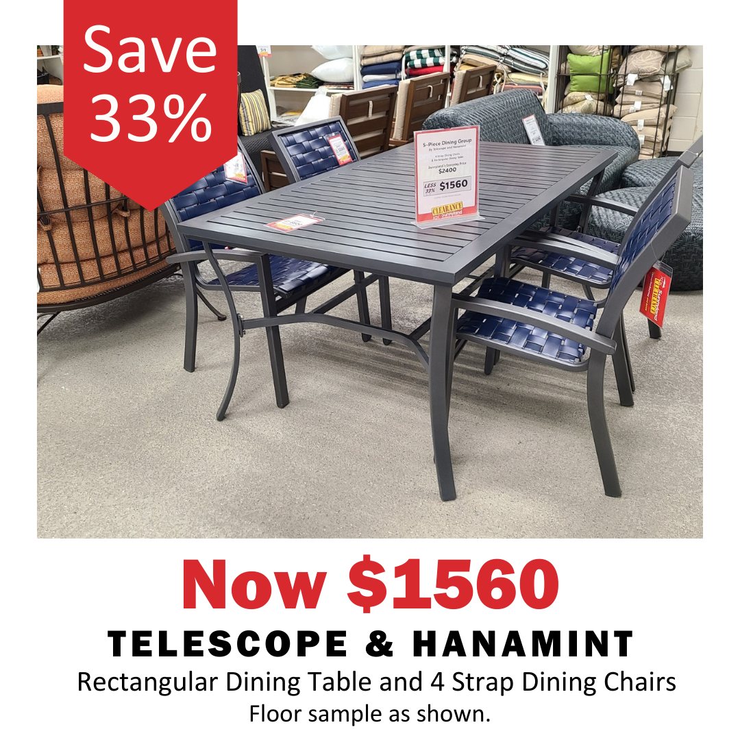This Hanamint Table is now on sale