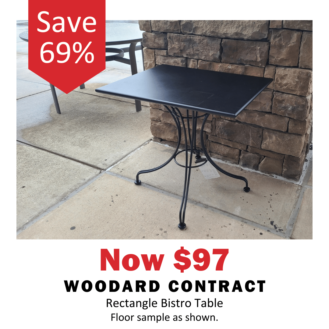 woodard contract table now on sale