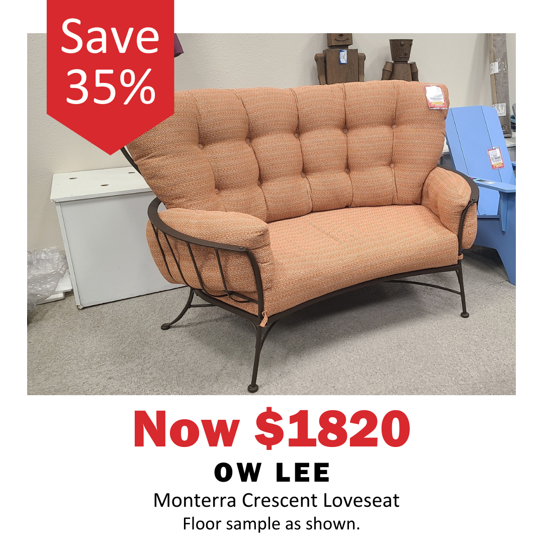 This OW Lee Monterra loveseat is now35% off