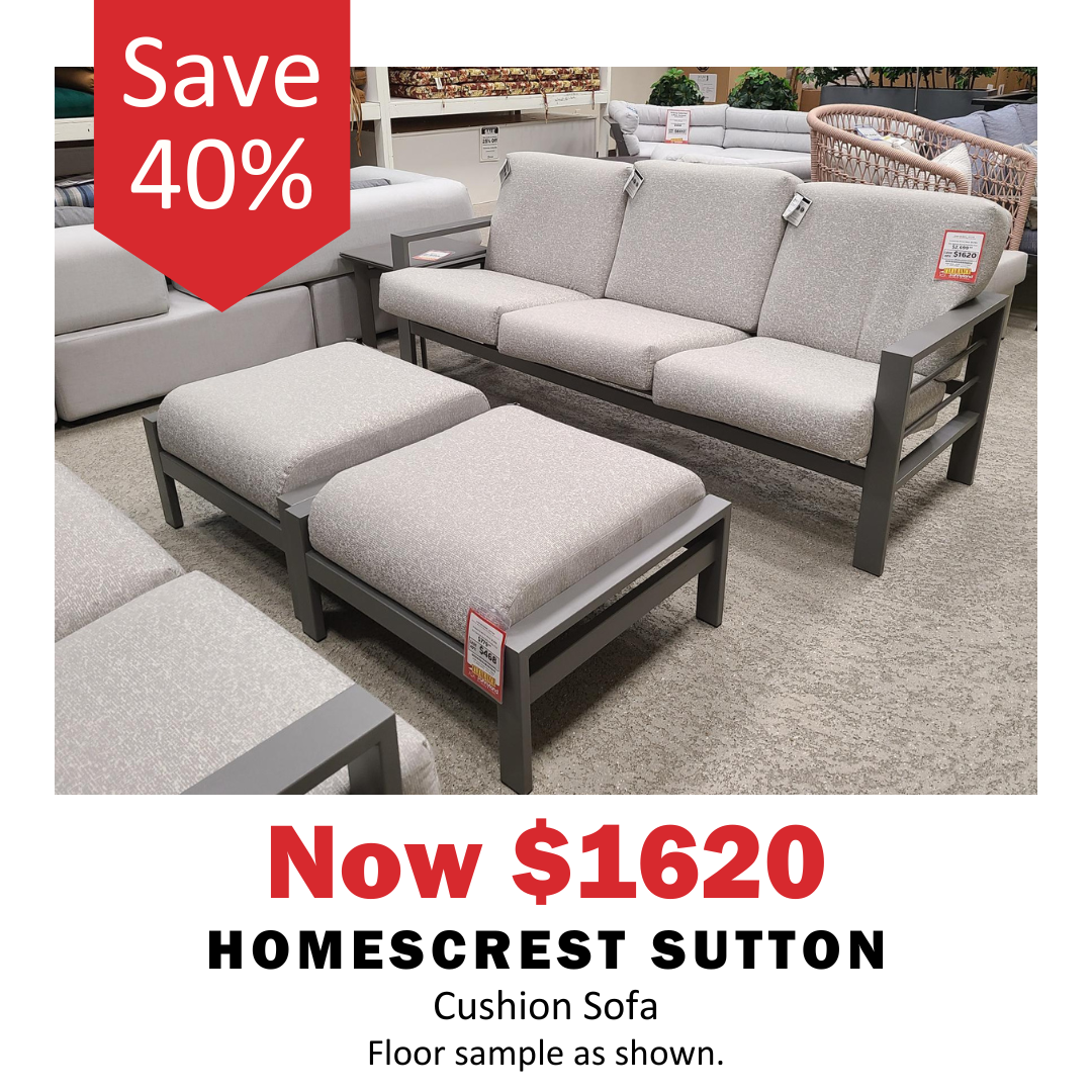 This Homecrest Sutton is now on sale