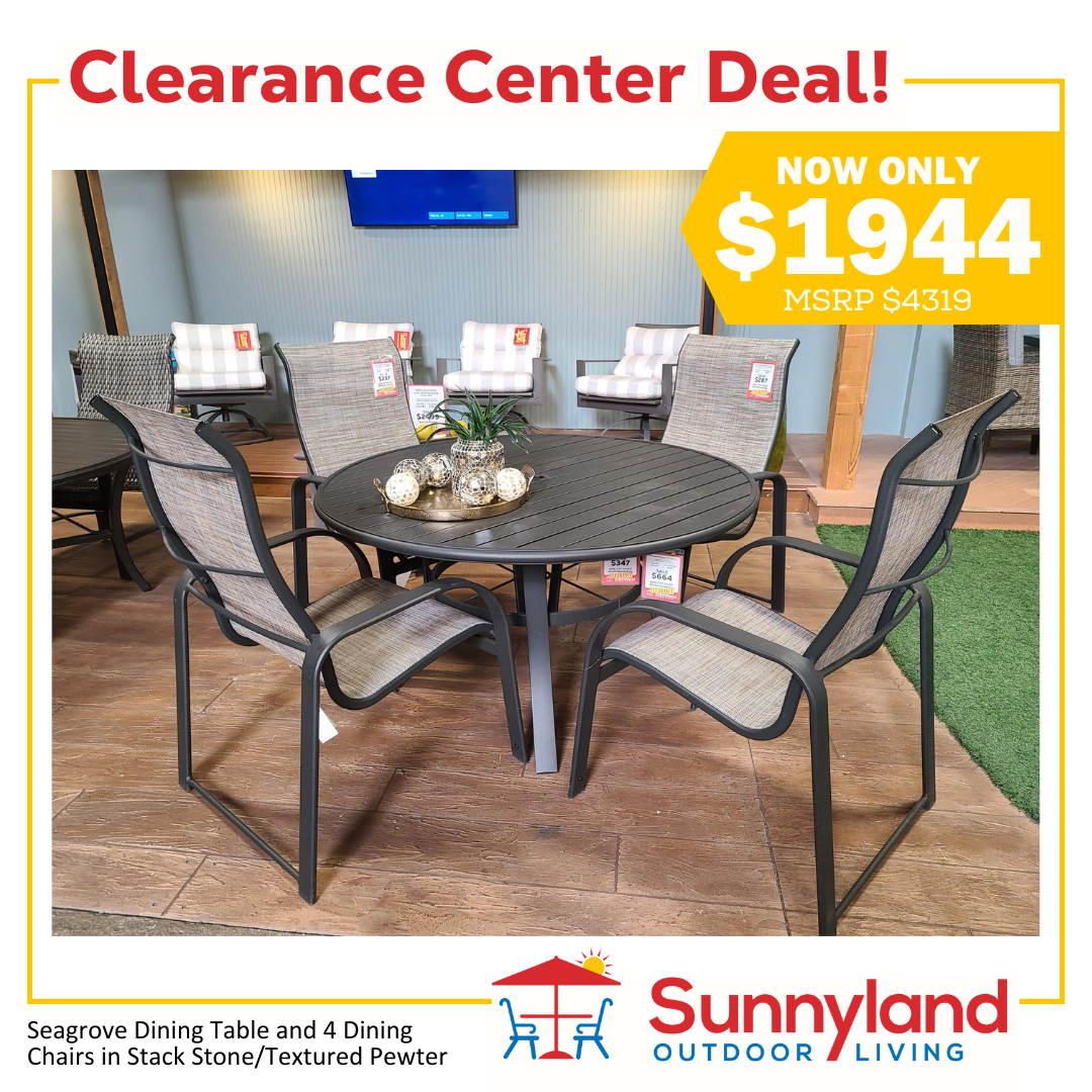 This Seagrove Dining Set Now on Sale