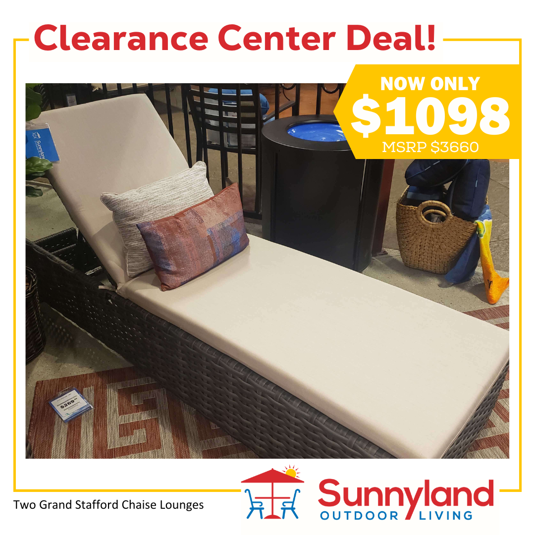 patio chaises on sale