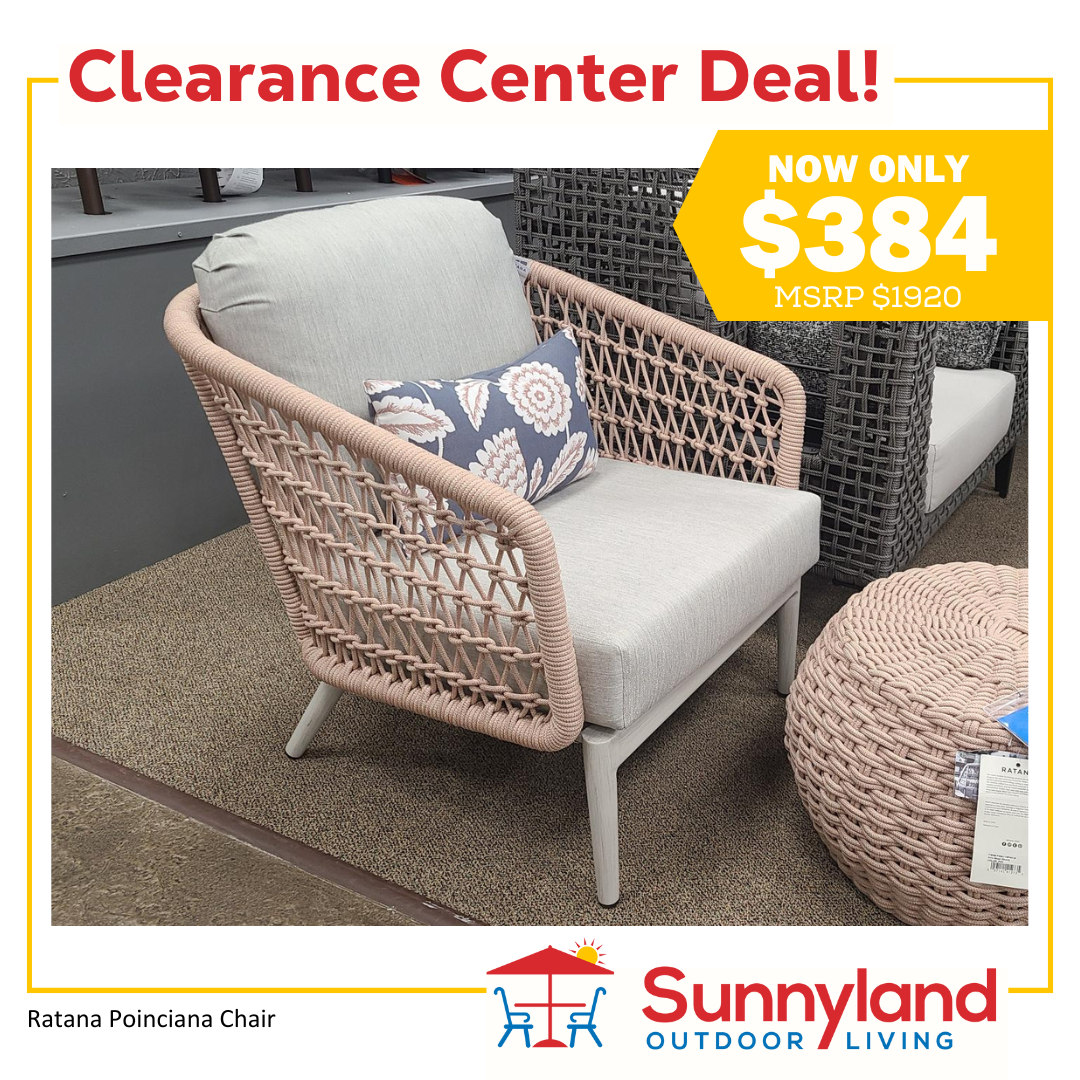 Pink patio chair on sale