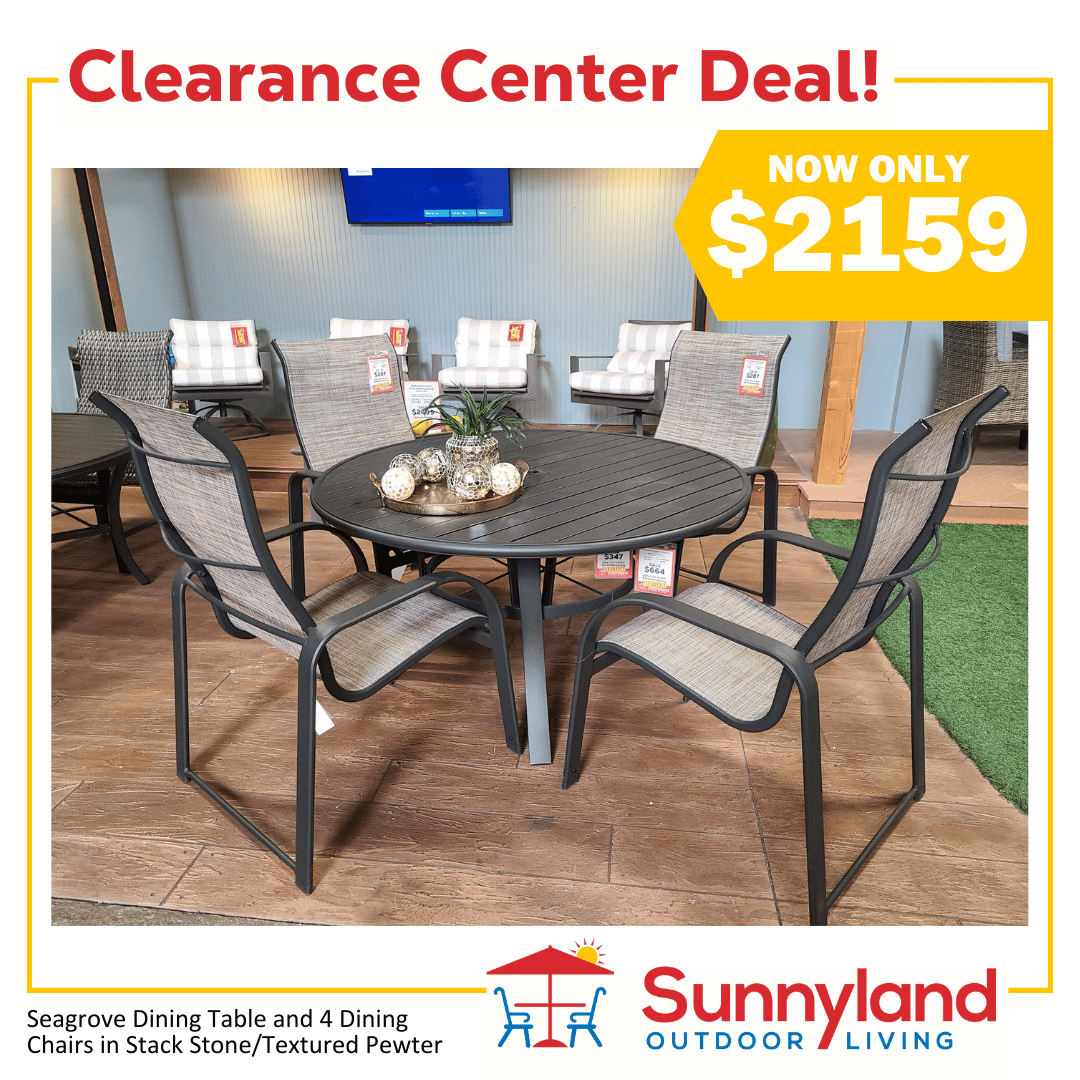 This Seagrove Dining Set Now on Sale