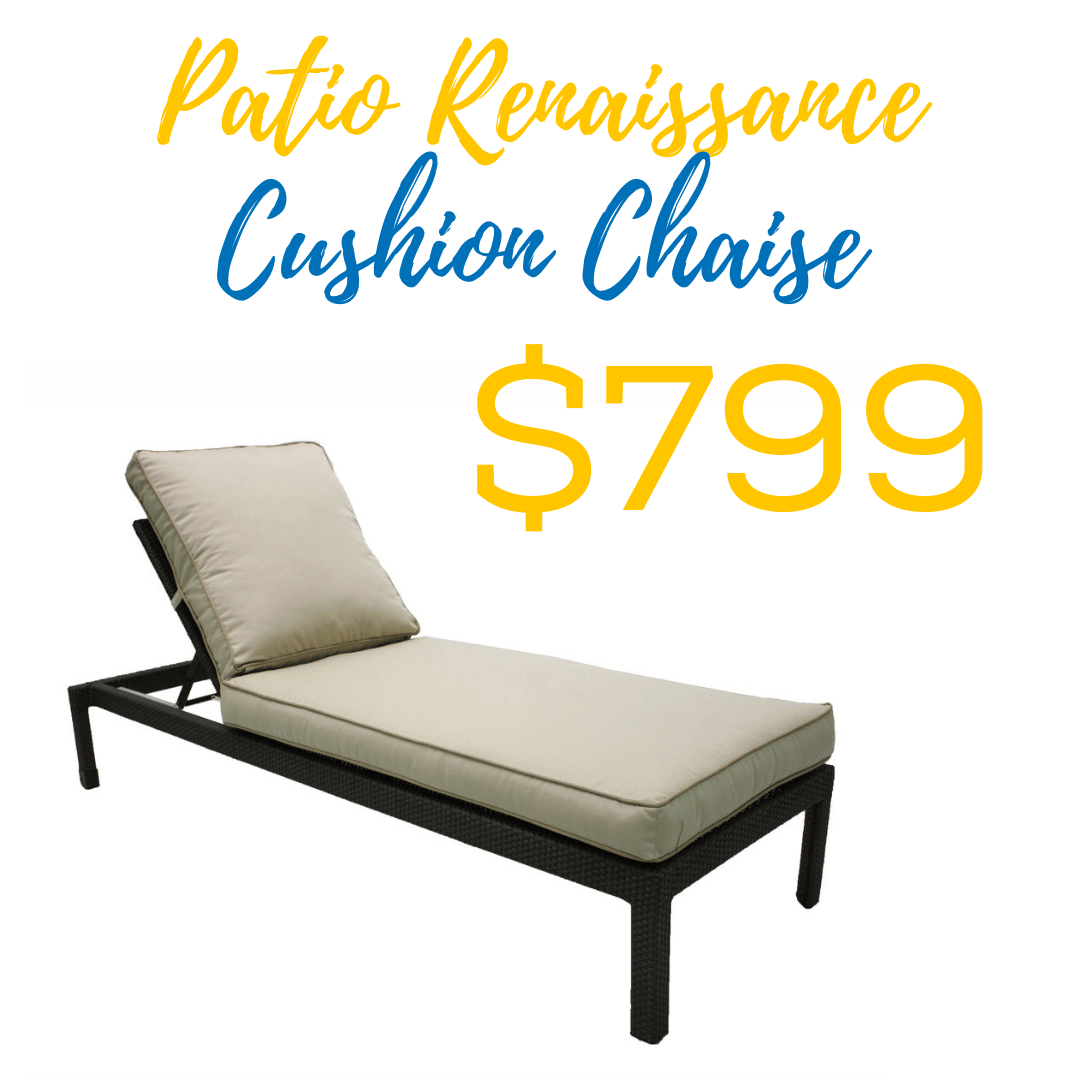 Patio Ren Cushion Chaise