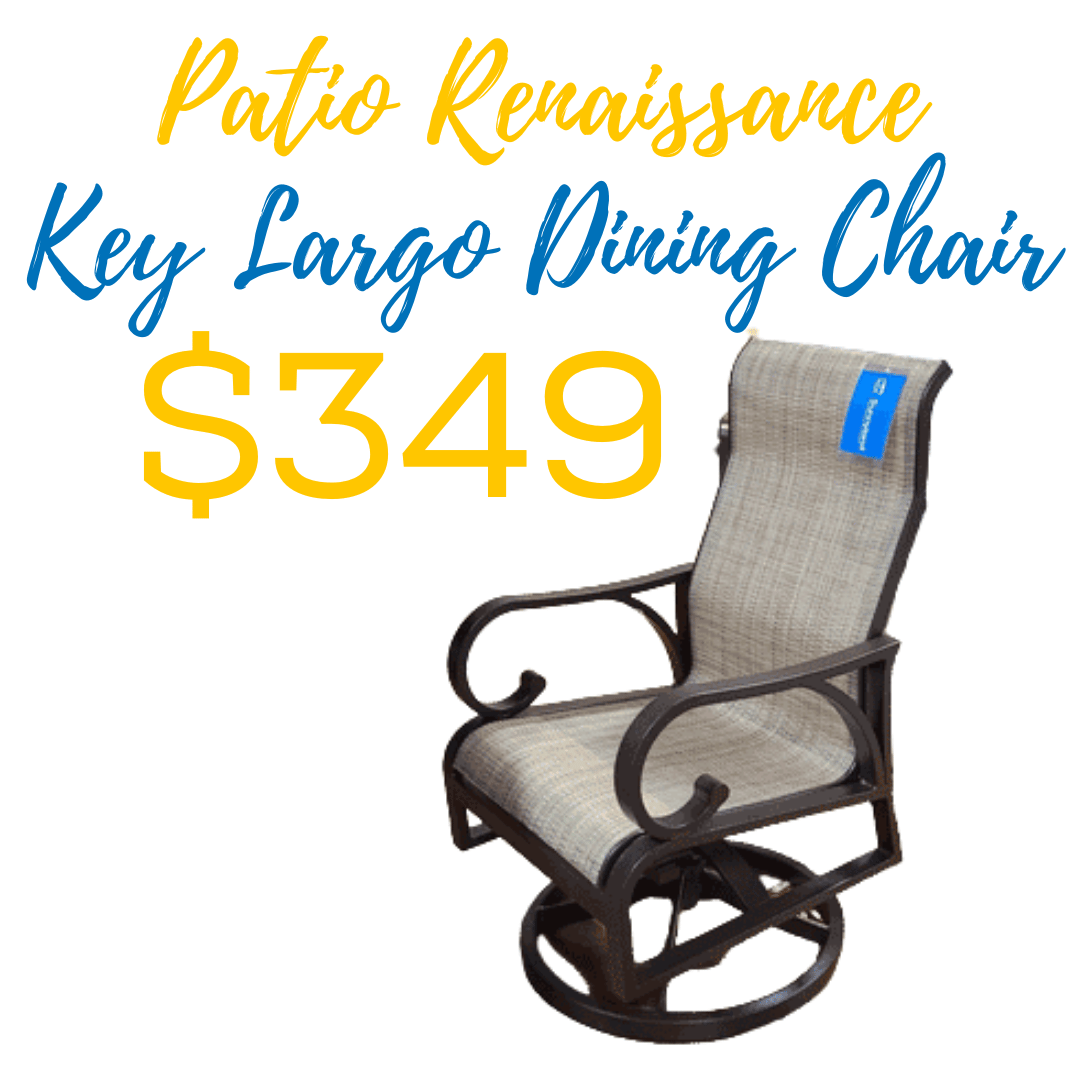 Key Largo Swivel Dining Chair