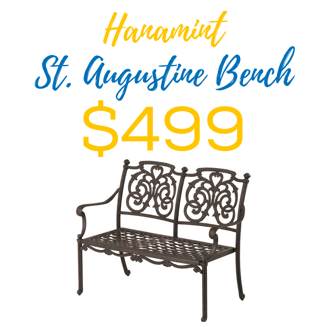 Hanamint St Augustine Bench