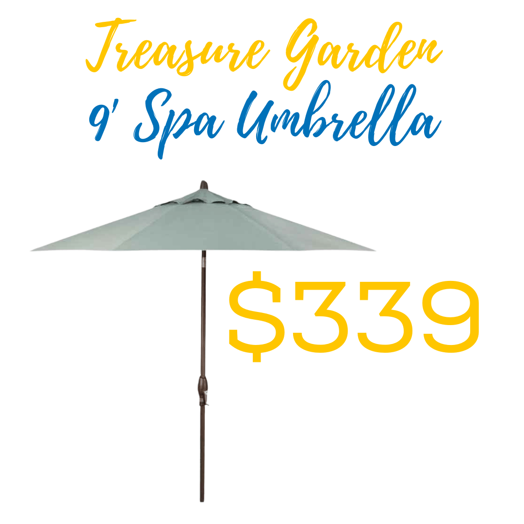 Treasure Garden Spa Umbrella