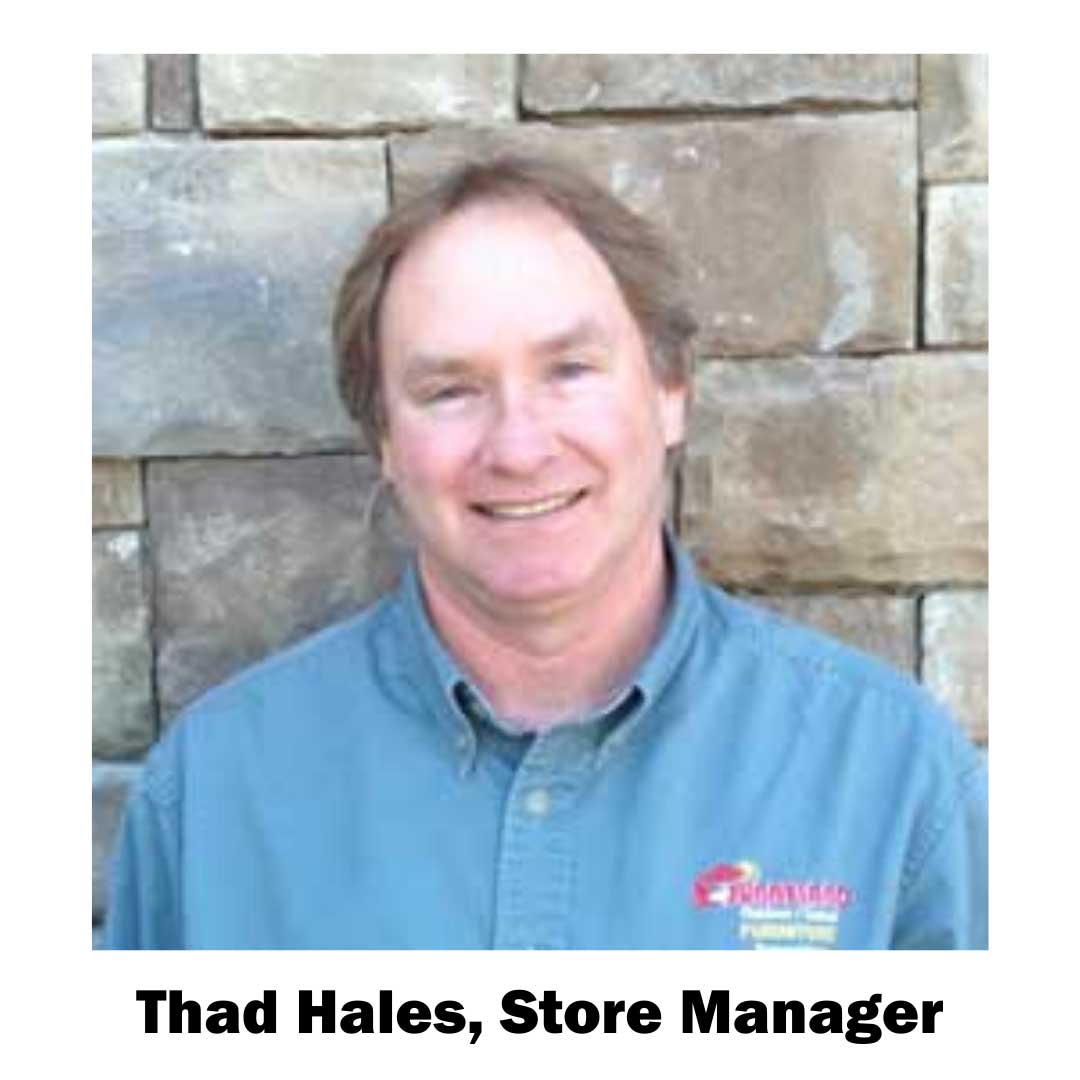 Thad Hales, store manager