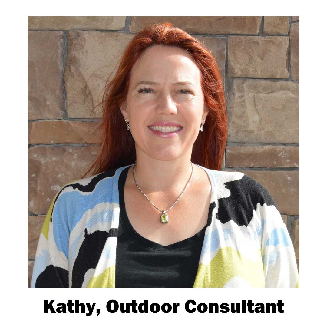 Kathy, outdoor consultant