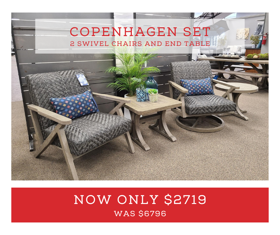 Outdoor seating on sale