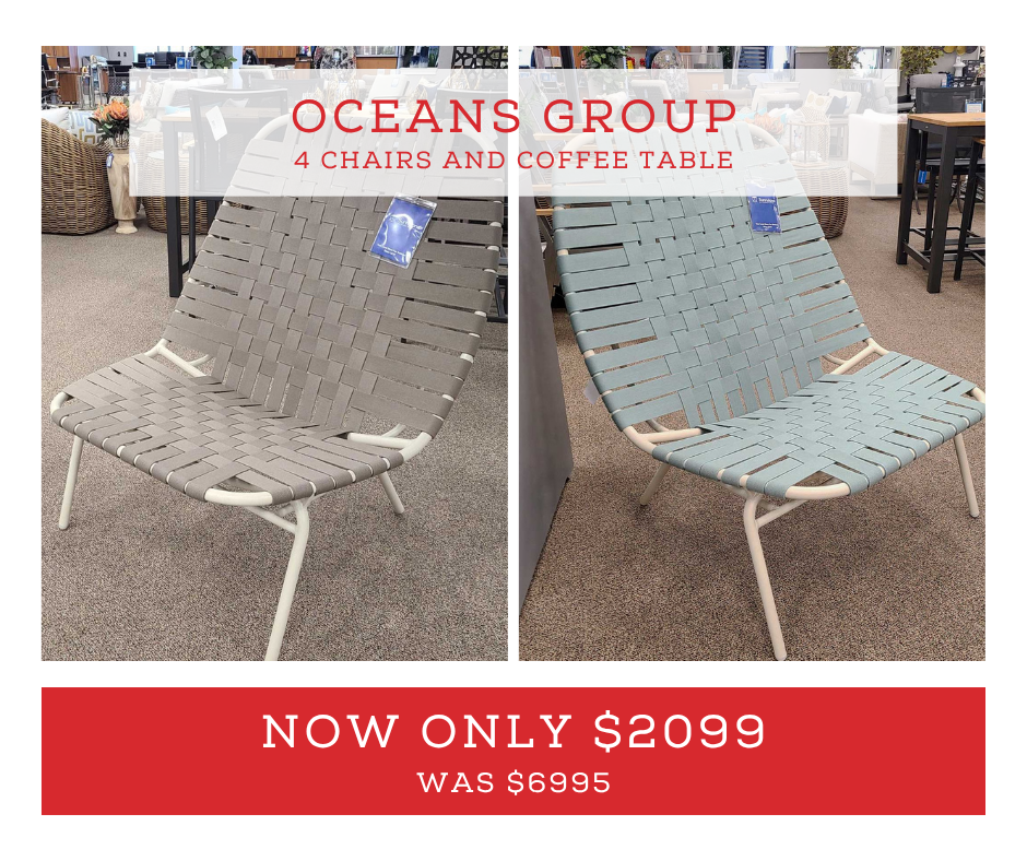 outdoor woven seating group on sale