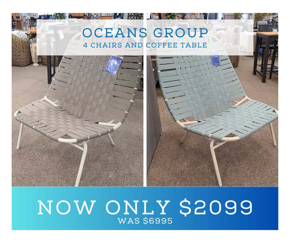 outdoor woven seating group on sale