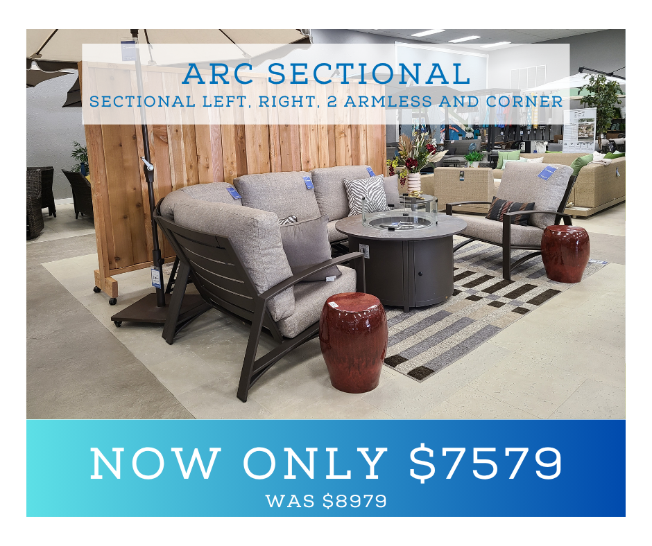Arc Sectional now on sale