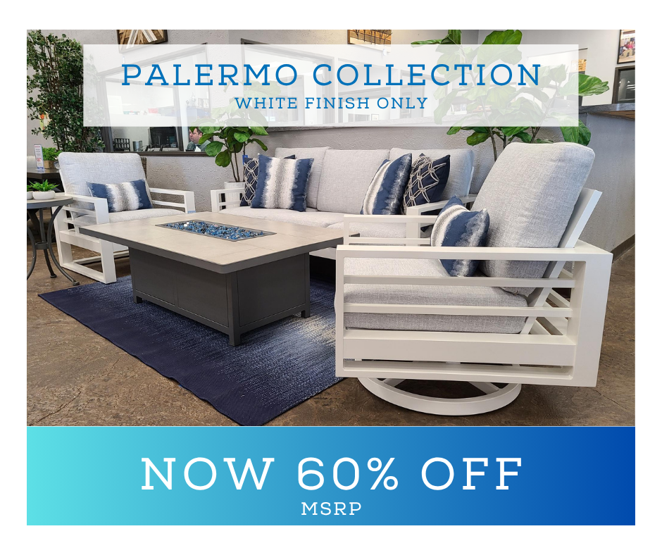 white patio furniture on sale