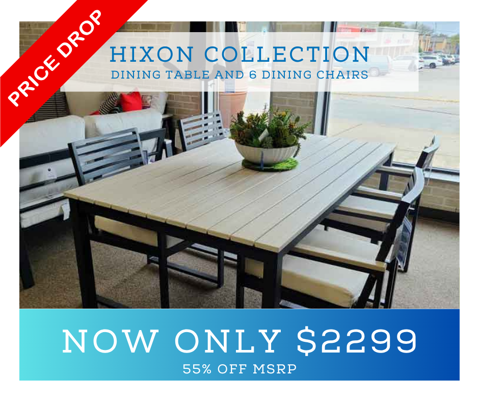 This Hixon Patio Dining Set is now on sale