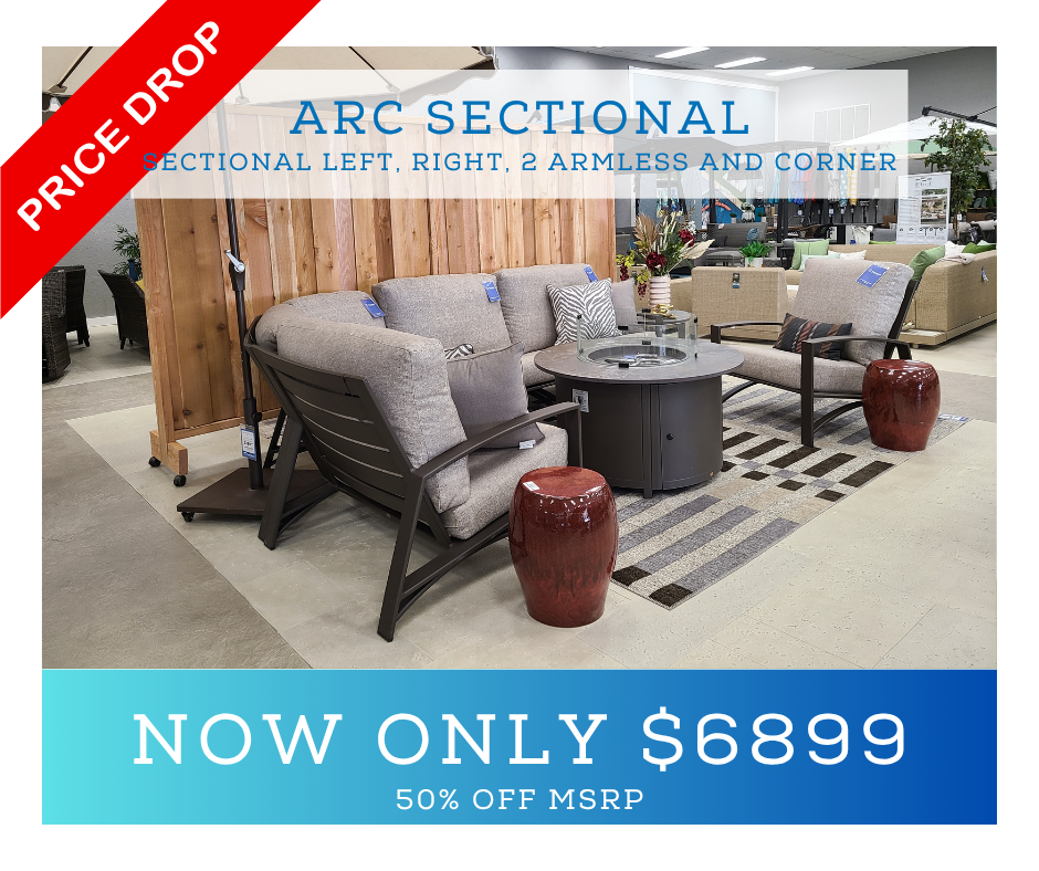 Arc Sectional now on sale