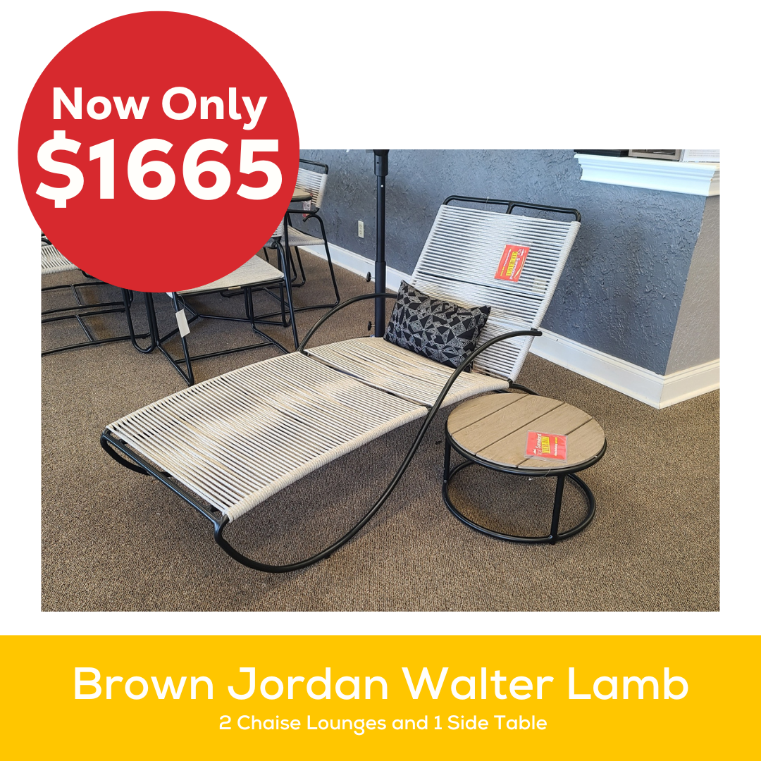 Save 50% off this Walter Lamb Chaise