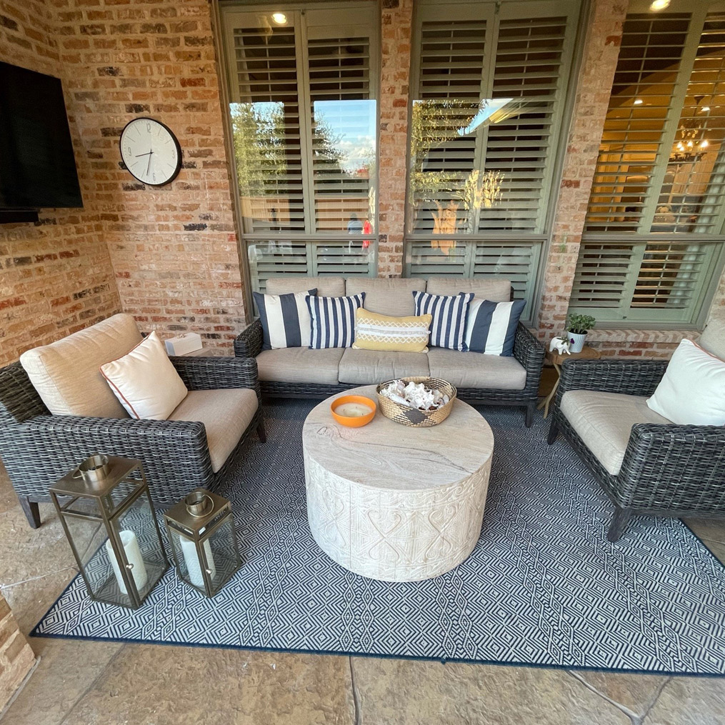 Ebel Remy Woven Cushion Club Chair Outdoor Furniture Sunnyland