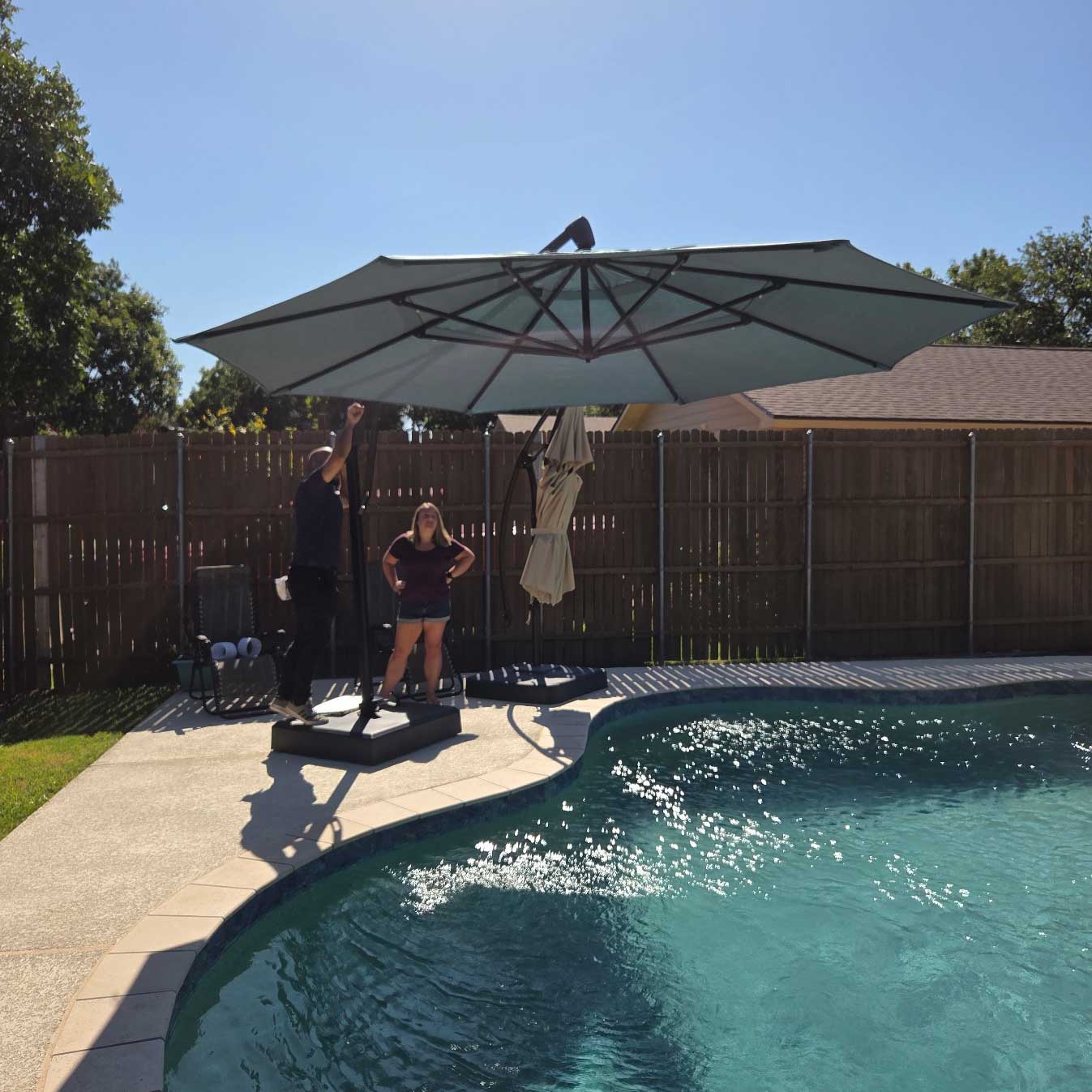 Treasure Garden Cantilever Umbrella