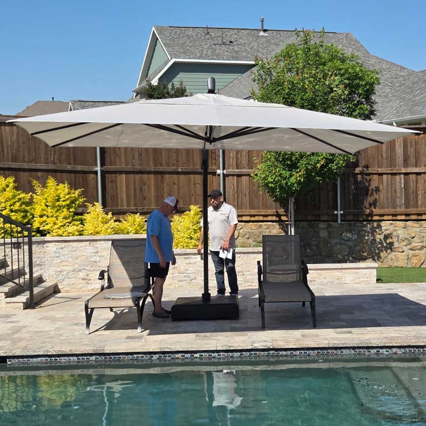 Treasure Garden Cantilever Umbrella