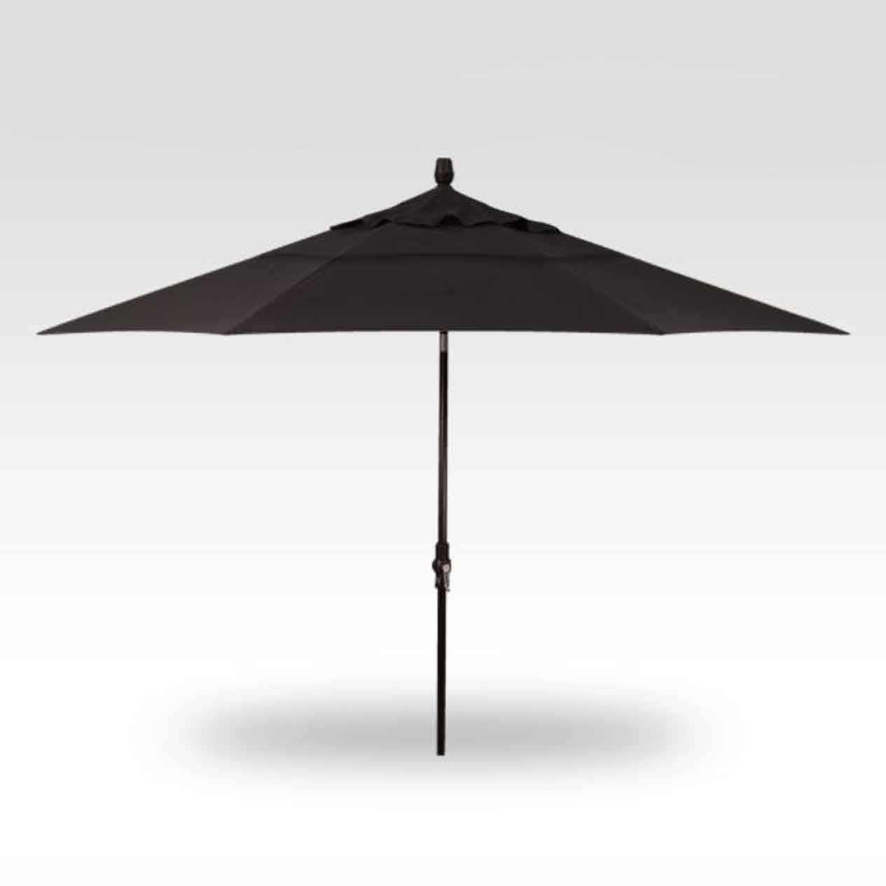 11' Collar Tilt Market Umbrella - Black