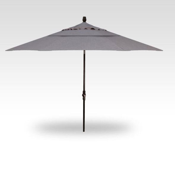 11' Collar Tilt Market Umbrella - Bliss Pebble