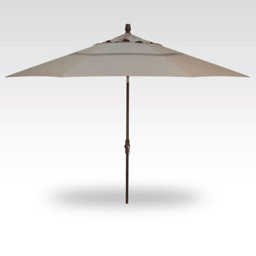11' Collar Tilt Market Umbrella - Cast Ash