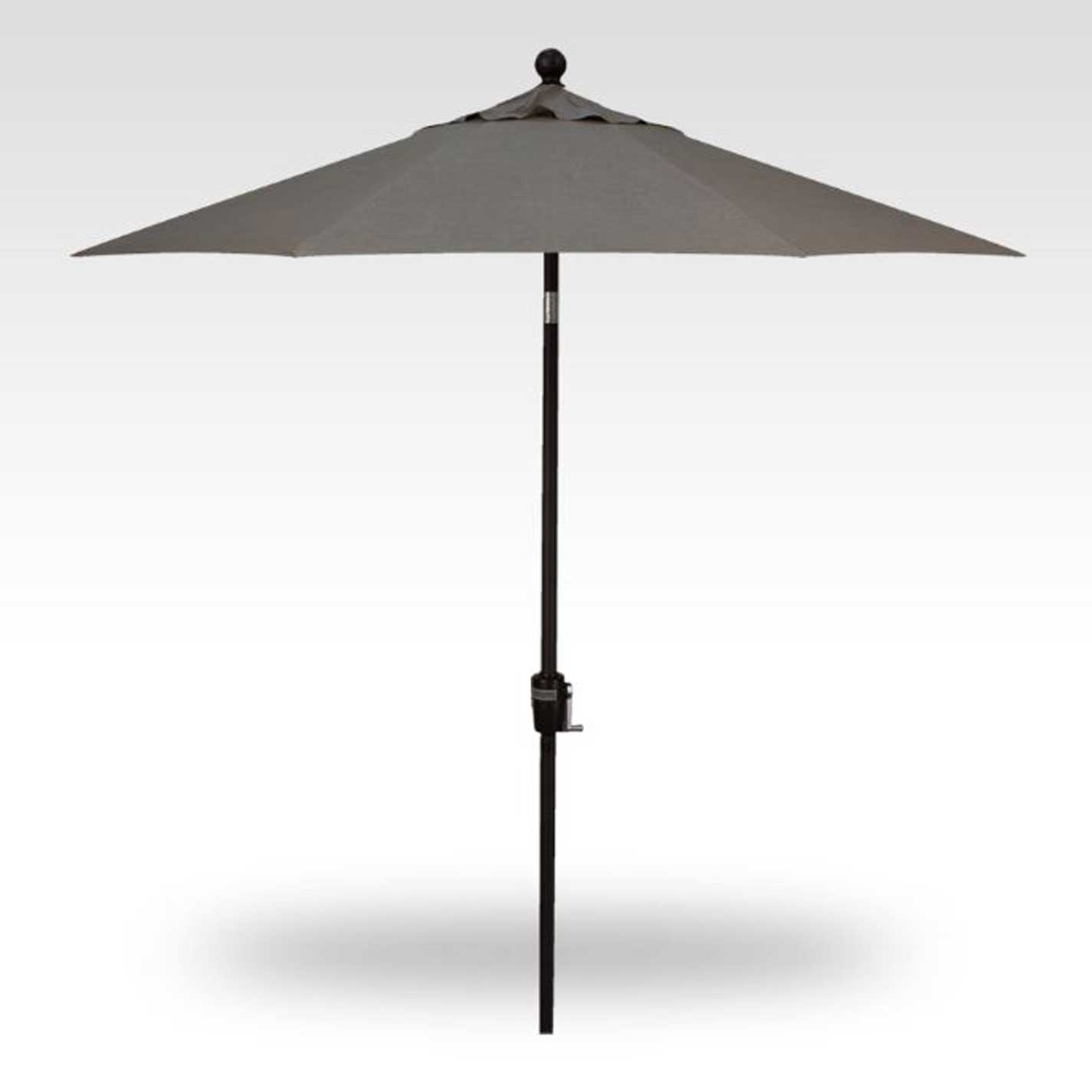 7.5' Push Button Tilt Market Umbrella - Cast Slate
