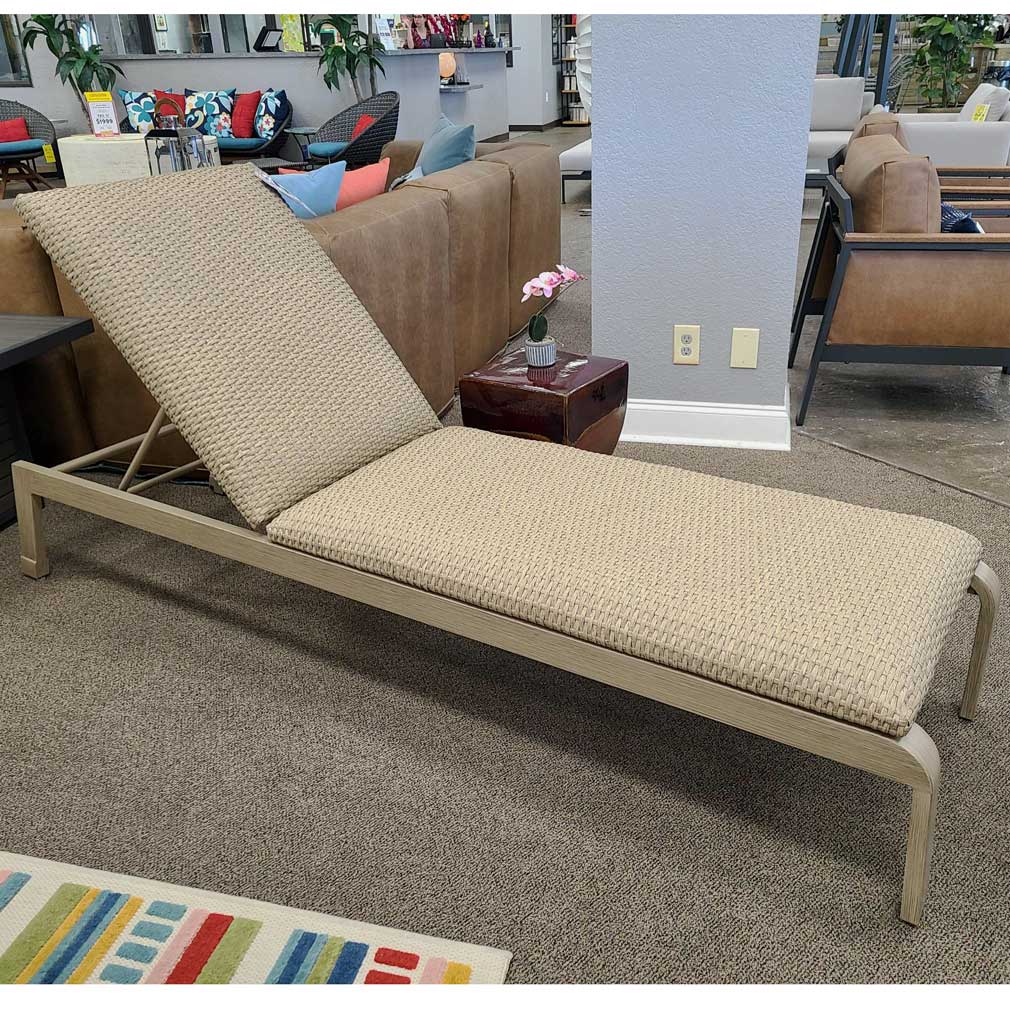 Canton Woven Padded Adjustable Chaise