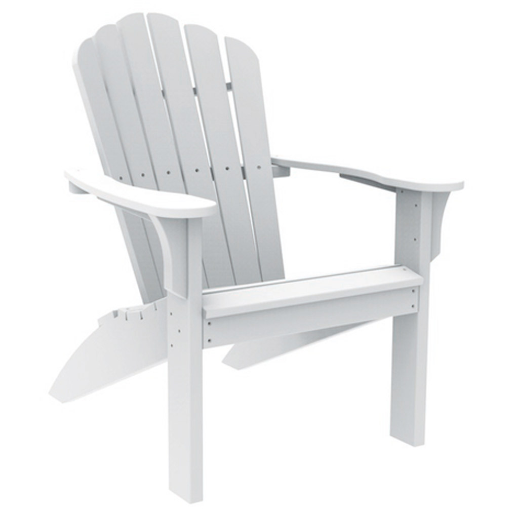 Coastline Adirondack Chair - White