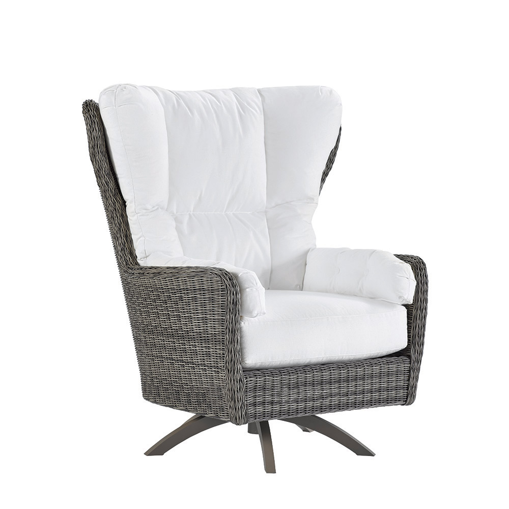 Cocoon Cushion Highback Swivel Chair - Vesper Birch
