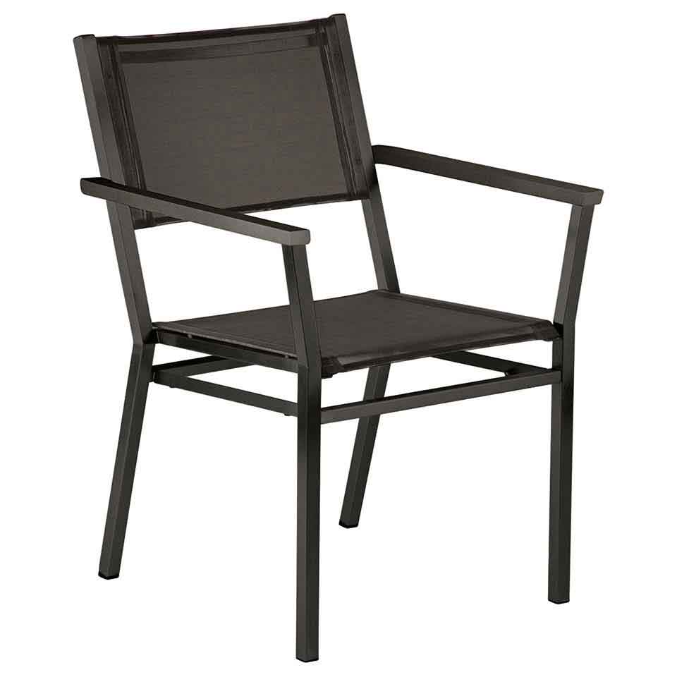 Equinox Arm Chair - Graphite w/Carbon Sling