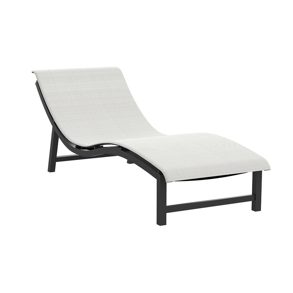 Escape Sling Chaise - Textured White