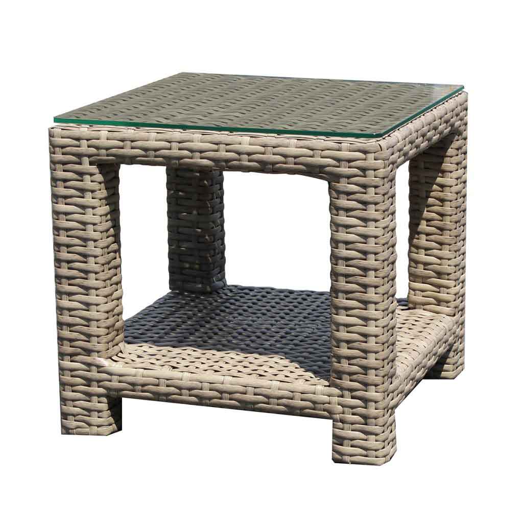 Grand Stafford End Table w/Glass