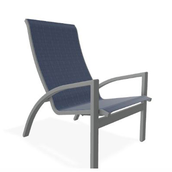 Kendall Sling Stacking Chat Chair