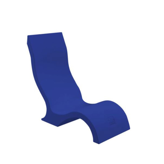 Ledge Lounger In-Pool Chair  - Dark Blue