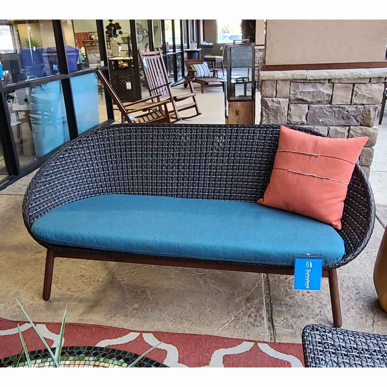 Jensen Leisure Nest Cushion Loveseat Outdoor Furniture - Sunnyland