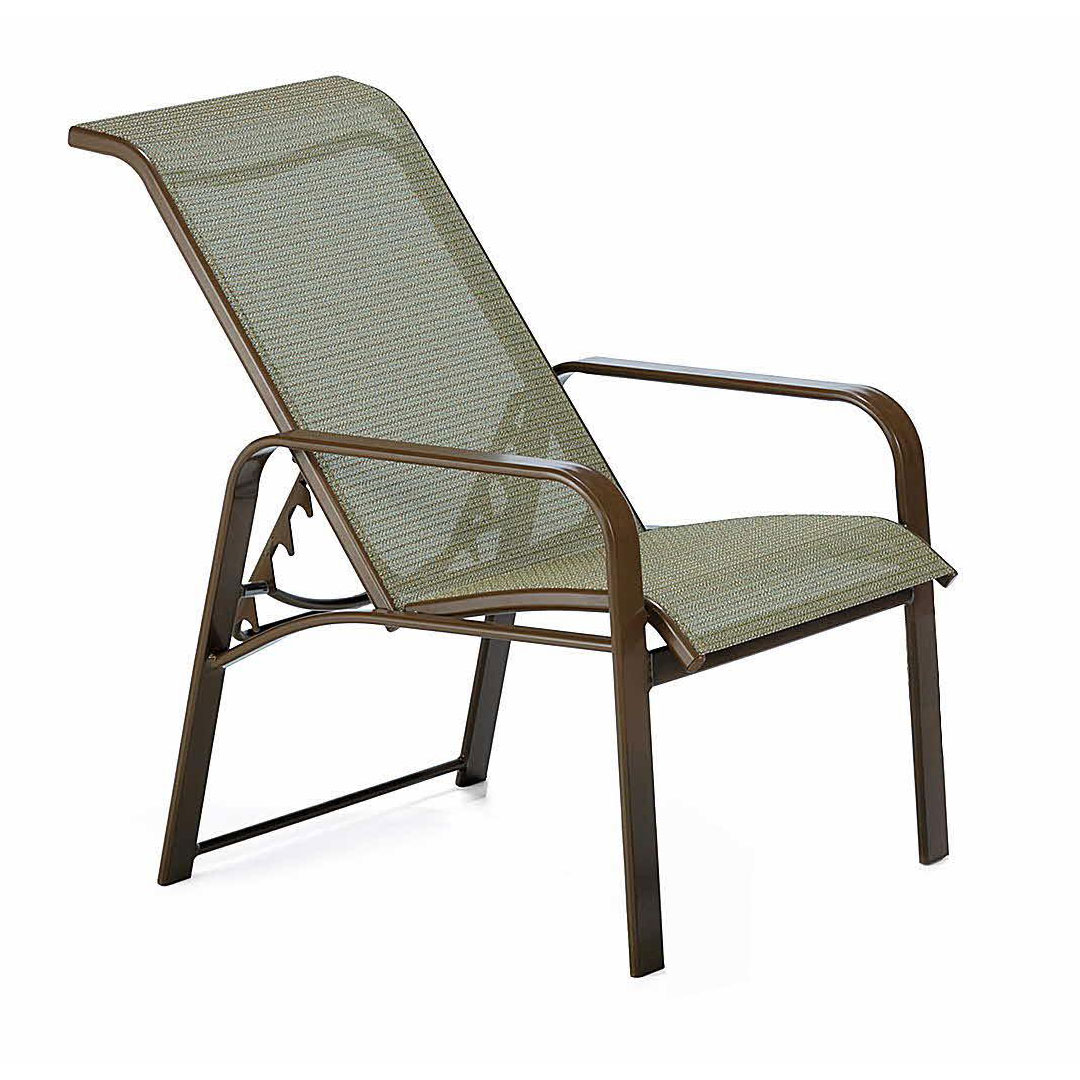 Seagrove II Sling Adjustable Chair - Wicker Veranda